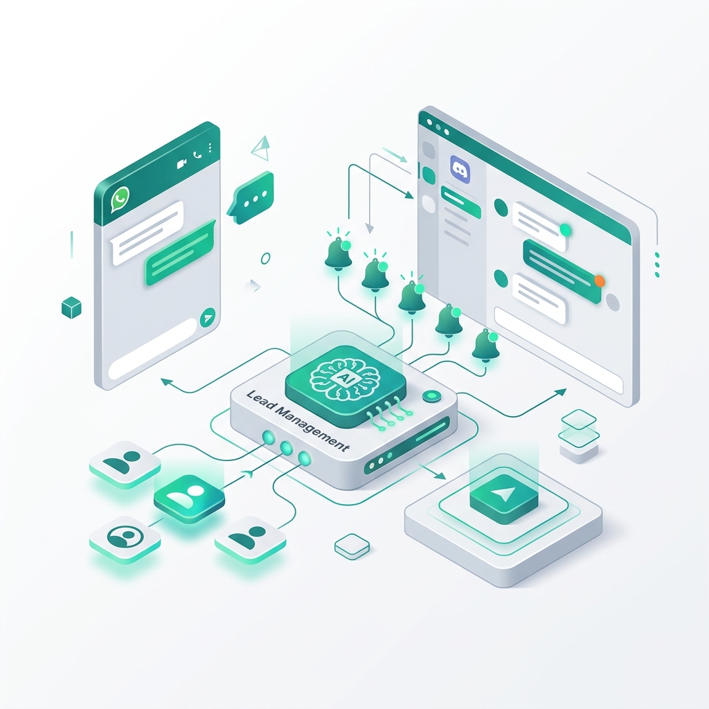 Botzen AI Lead Management — WhatsApp to Discord workflow